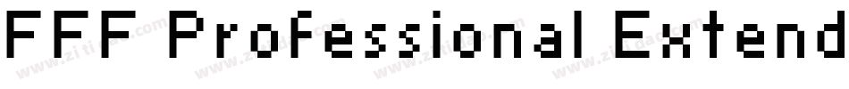 FFF Professional Extended字体转换